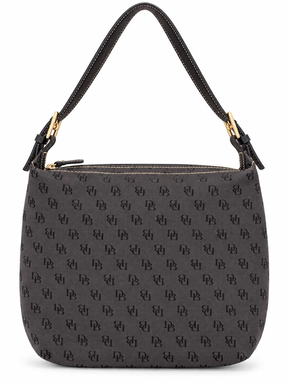 Dooney & Bourke - Black Monogram Shoulder Bag